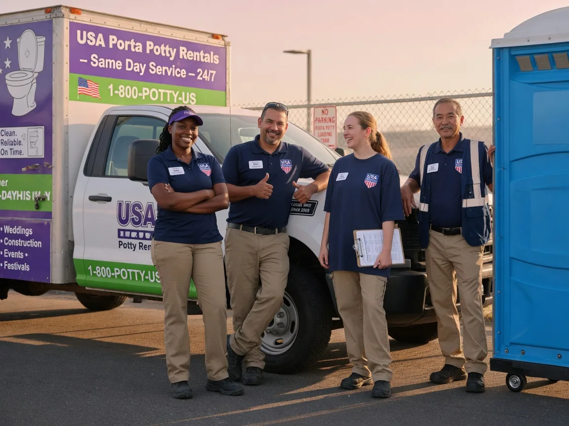 Porta Potty Rental company in Crab Orchard, WV